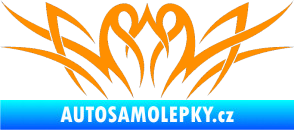 Samolepka Tetování 032 oranžová