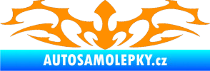Samolepka Tetování 043 oranžová