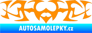 Samolepka Tetování 047 oranžová