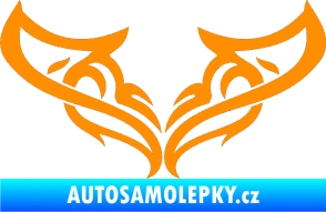 Samolepka Tetování 063 oranžová