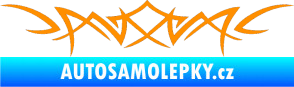 Samolepka Tetování 068 oranžová
