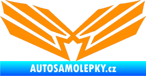 Samolepka Tetování 077 oranžová
