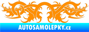Samolepka Tetování 079 oranžová