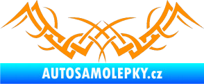 Samolepka Tetování 087 oranžová