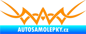 Samolepka Tetování 093 oranžová