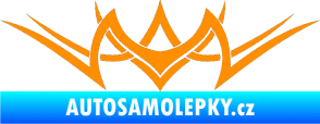 Samolepka Tetování 094 oranžová