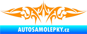 Samolepka Tetování 120 oranžová
