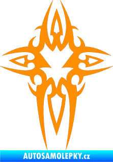 Samolepka Tetování 122 oranžová