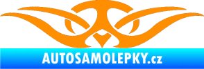 Samolepka Tetování 128 oranžová