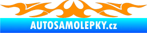 Samolepka Tetování 131 oranžová