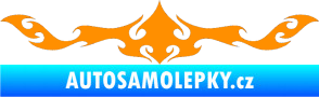 Samolepka Tetování 132 oranžová