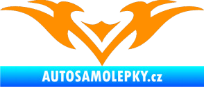 Samolepka Tetování 136 oranžová