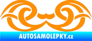 Samolepka Tetování 137 oranžová