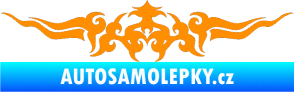 Samolepka Tetování 142 oranžová