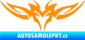 Samolepka Tetování 150 oranžová