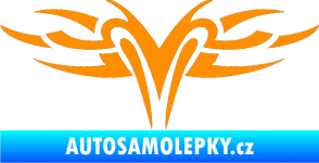 Samolepka Tetování 151 oranžová