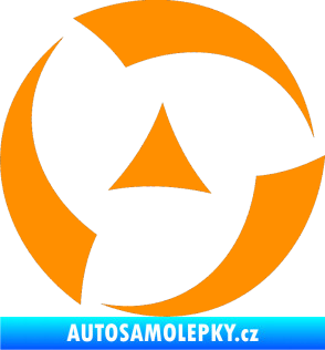Samolepka Tetování 155 oranžová