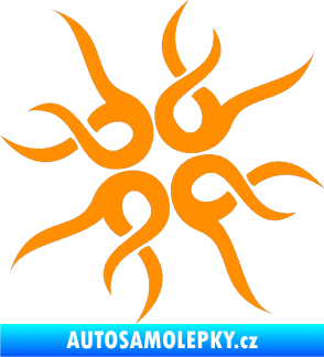 Samolepka Tetování 156 oranžová