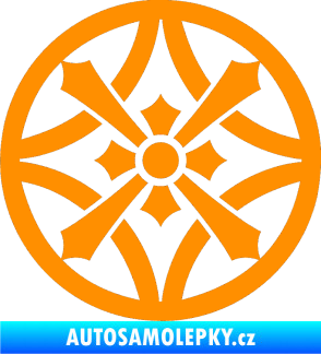 Samolepka Tetování 163 oranžová