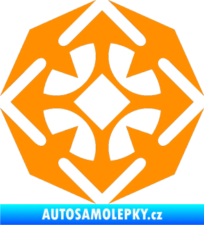 Samolepka Tetování 174 oranžová