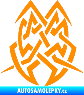 Samolepka Tetování 175 oranžová