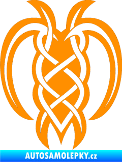 Samolepka Tetování 176 oranžová