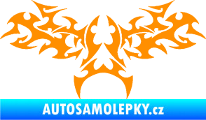 Samolepka Tetování 201 oranžová
