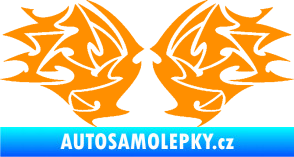 Samolepka Tetování 205 oranžová