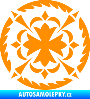 Samolepka Tetování 207 oranžová