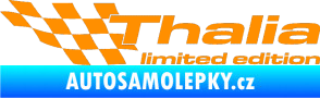Samolepka Thalia limited edition levá oranžová