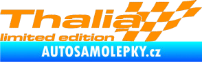 Samolepka Thalia limited edition pravá oranžová