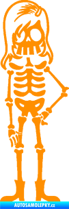 Samolepka The Bone Family Slečna oranžová