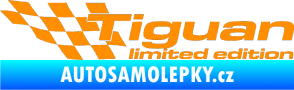 Samolepka Tiguan limited edition levá oranžová