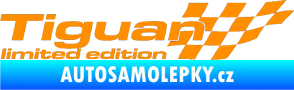 Samolepka Tiguan limited edition pravá oranžová