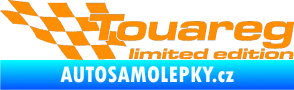 Samolepka Touareg limited edition levá oranžová