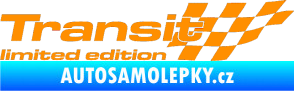 Samolepka Transit limited edition pravá oranžová