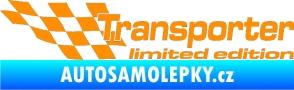 Samolepka Transporter limited edition levá oranžová