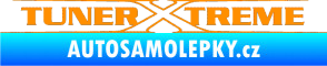 Samolepka Tuner extreme obrys oranžová