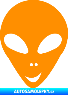 Samolepka UFO 004 levá oranžová