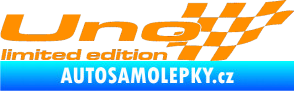 Samolepka Uno limited edition pravá oranžová