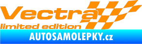 Samolepka Vectra limited edition pravá oranžová