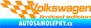 Samolepka Volkswagen limited edition levá oranžová