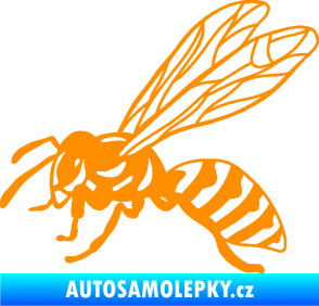 Samolepka Vosa 006 levá oranžová