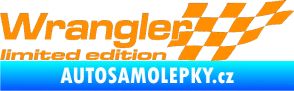 Samolepka Wrangler limited edition pravá oranžová