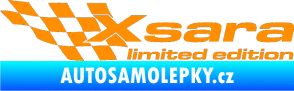 Samolepka Xsara limited edition levá oranžová