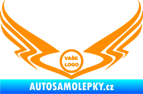 Samolepka Znak Tetování 003 oranžová