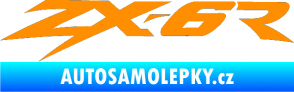 Samolepka ZX 6R oranžová
