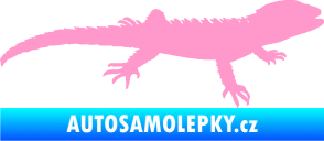 Samolepka Agama 001 pravá světle růžová