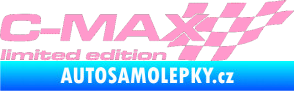 Samolepka C-MAX limited edition pravá světle růžová