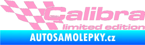 Samolepka Calibra limited edition levá světle růžová